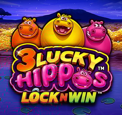 3 Lucky Hippos.